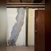Zach had worked with another company in the past to help resolve the structural issues his basement had been facing. But unfortunately, the work did not stand the test of time, and more supports had to be implemented to stabilize the basement walls.