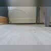 This photo shows how badly Paige's floors were sagging!