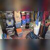 Water was slowly but surely making its way to Mary's sump pump along the floor and through the boxes. This is never an ideal situation in any basement!
