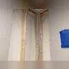 CleanSpace was installed behind the drywall in this basement, it is a strong vapor barrier that directs seepage into the WaterGuard drainage system.