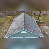 These shingles are in the Driftshake color shade. Like the roof on the home, we used a ridge vent system to control air flow.