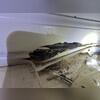 Once we were finished with that, we injected a liquid version of the termiticide around the entire exterior perimeter of the home.