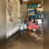 Obvious water intrusion i this homes basement.