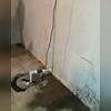 Water was no stranger to Jerffreys' basement! It had been seeping in, leaving wet spots all over his basement floor.