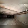 The state of the crawl space before our team initiated the project.