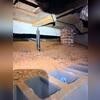 Here you can see this dirt crawl space before Encapsulation by Fortress.
