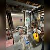 Radon mitigation pipe installed in mechanical room with clean vertical routing