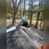 Our crews us ring shank nails in a "snake bite" pattern to secure the shingles and hand nail the ridge cap