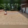 DecoShield concrete sealer protects concrete from chemicals, moisture, and mildew. While appearing milky during application, the sealer dries clear.