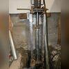 Our engineered steel tube sections are hydraulically driven through steel foundation brackets.