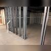 Basement framing and foundation layout prior to mitigation installation