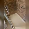 The homeowners wanted something low-maintenance and easy to clean, so we installed our premium acrylic shower system - a nonporous, grout-free surface that resists mold, mildew, and staining. The result is a sleek, modern shower that looks beautiful and performs flawlessly.