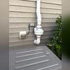 Completed installation with electrical disconnect.
