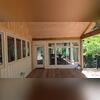 This beautiful, Brazilian wood deck complements this already stunning home. Now Jennifer and Ken have the deck of their dreams ready for the summer.