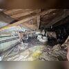 The state of the crawl space before encapsulation.