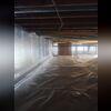 This crawl space system ensures that the crawl space will stay dry and warm for years to come.