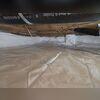 Here you can see the CleanSpace Vapor Barrier we used to seal off the encapsulation.