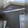 In order to install RetroFoam in this home we needed to remove a few pieces of siding for access. This injectable foam is minimally invasive and can be installed in one day.
