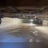 CleanSpace prevents moisture vapor from passing through the crawl space floor and walls.
