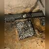 We fill the old sump pit with clean crushed stone and then will place concrete on top to make flush to the ground again.&nbsp;