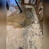This basement was not useable, as water intrusion into the area continued to damage belongings, and created a damp "heaviness" in the air.