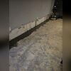 This is what the basement looks like after the WaterGuard system has been installed.