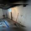 Water had really taken its toll in this basement.