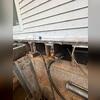 Hydraulic lifting equipment was used during the foundation pier installation process to carefully stabilize and support the settling foundation of this Pima, Arizona home.