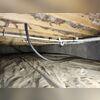Here is the crawl space before encapsulation by Fortress.