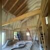 Roof deck was sprayed with Closed Cell Spray foam Insulation