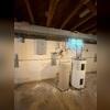 Here you can see some of the GeoLocks that were installed on this basement wall.