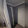 We created our suction point in the basement of this home