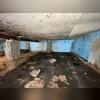 This crawl space was full of dirt and had debris everywhere. 
It needed to be cleaned up and sealed off from the earth.