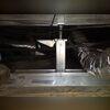 Here you can see one of our SmartJacks installed in this crawl space.