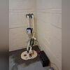 Here you can see our TripleSafe Sump Pump with a battery back up that we installed in this basement.