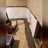 WaterGuard protects the basement by intercepting water at the wall-to-floor joint.