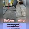 Before leveling out the concrete, you can see just how low the concrete has sunk in different places of the sidewalk. After leveling the concrete, the sidewalk looks seamless. The homeowner no longer has to worry about trip hazards.