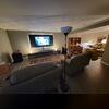 Not only adding one sitting space for a movie night but there is 2 couch cozy spaces. The memories that the family will make with movie nights gathering around the coffee table to play board games or reading a book. The space is limitless