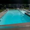 The condition of the water has drastically changed compared to day #1 when we first opened the pool. These homeowners can now fully enjoy their pool all summer long as we continue to keep it clean and well maintained for the swim season ahead.