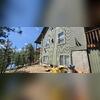 We installed a radon mitigation system in the lower level slab of this mountain cabin.