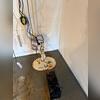 The sump pump is fully installed and ready to manage any water that enters the basement. Its reliable operation ensures homeowners won't have to worry about unexpected flooding.