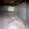 We take CleanSpace up the walls of the crawl space to prevent condensation from forming on the porous concrete, while leaving space for termite inspectors to see what they need to see!