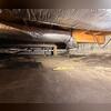 We found high humidity, efflorescence on the walls and weak floor supports