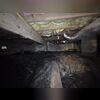This photo shows the crawl space before encapsulation.