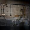 Here you can see a section of the problem wall before repairs.