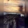 Here you can see the crawl space before encapsulation.