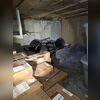 Moisture seeping into this crawl space was causing damage to the walls and the insulation.