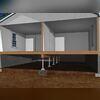The SmartJack&reg; system provides solid support for sagging and undersized beams, restoring stability and straightness to sagging floor joists in a crawl space.