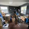 This basement had leaked for many years, causing countless frustrations for the family, and creating a musty, unhealthy smell. They had generally stopped using the space, just opting to place storage items here.