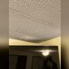 The water has been slowly causing this ceiling to give way. The roof has become compermised and there is enough water making its way down from the attic to cause a major issue.